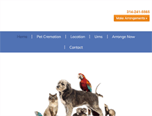 Tablet Screenshot of heartlandpetcremation.com